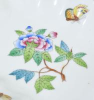 Herendi Viktória mintás kínáló, jelzett, hibátlan, 18x14 cm