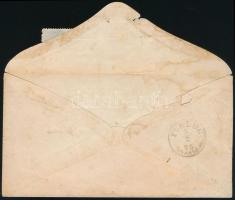 1874 Réznyomat 3kr + Színes számú 2kr + 10kr vegyes bérmentesítés távolsági ajánlott levélen "L...