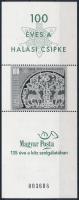 2002 Halasi csipke feketenyomat blokk, A Magyar Posta ajándéka (18.000)