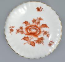 Herendi hamuzó és tálka, egyiken lepattanással, kopással