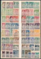 Csehszlovákia 1918-1948 131 db klf bélyeg fogazat és szín változatokkal berakólapon (Mi EUR 250.-)