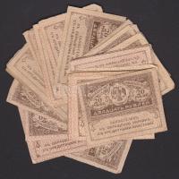 Cári Oroszország 1917. 20R (40x) T:II,III,IV