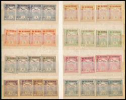 1915 Hadisegély II. 64 db bélyeg, melyből 22 db II. típus (16.000)