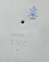 Herendi táncoló juhász. Fehérmázas, jelzett, hibátlan, m: 29 cm