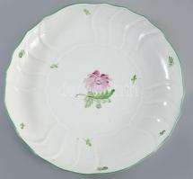 Herendi Tertia 2 darab kínáló, jelzett, d: 27 cm + kínáló fedél nélkül, d: 16,5 cm