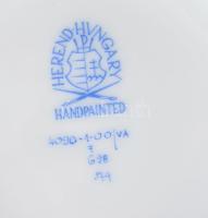 Herendi Viktória mintás kínáló, jelzett, hibátlan, d: 18 cm