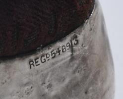 Angol ezüst (Ag) cipő tűpárna, jelzett, h: 13 cm, bruttó 118g