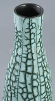 Bán Károly repesztett váza. Jelzés nélkül, hibátlan, m: 29 cm