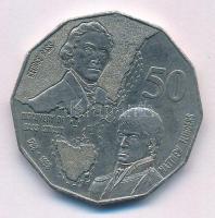 Ausztrália 1998. 50c Cu-Ni "A Bass-szoros felfedezésének 200. évfordulója" T:AU,XF Australia 1998. 50 Cents Cu-Ni "200th Anniversary of the Discovery of Bass Strait" C:AU,XF Krause KM#364