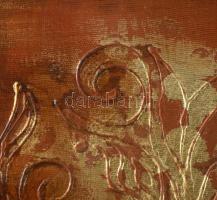 Nagy Imola (1976-): Aranyfa. Akril, vászon, jelzett 40x30 cm