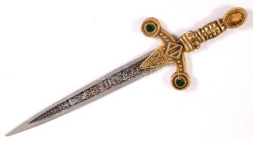 Levélbontó kés, h: 25 cm