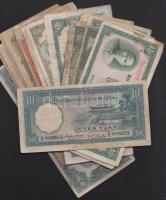 Kína 50db bankjegy T:vegyes