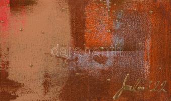 Nagy Imola (1976-): Fák Akril, vászon, jelzett 30x40 cm