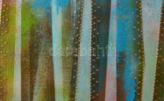 Nagy Imola (1976-): Fák Akril, vászon, jelzett 30x40 cm