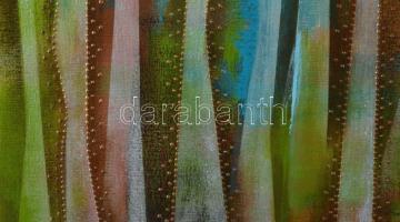 Nagy Imola (1976-): Fák Akril, vászon, jelzett 30x40 cm