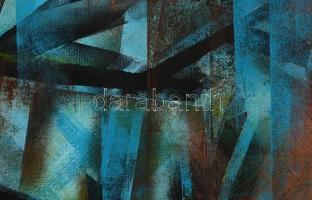 Nagy Imola (1976-): Erdő. Akril, vászon, jelzett 30x40 cm