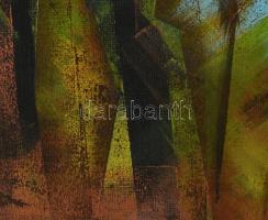 Nagy Imola (1976-): Erdő. Akril, vászon, jelzett 30x40 cm