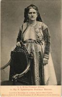 S. A. R. La Princesse Milena. Exposition Balcanique de Londres, Section Monténégrine / Milena of Mon...