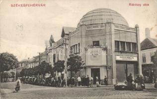 Székesfehérvár Rákóczi utca Mozi és Deutsch divatáruháza (EK)