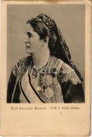S. M. la Reine Milena / Nj. Kr. V. Crnogorska Knjaginja Milena / Milena of Montenegro, the only Quee...