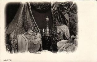 Erotic lady art postcard. 4080/XVIII