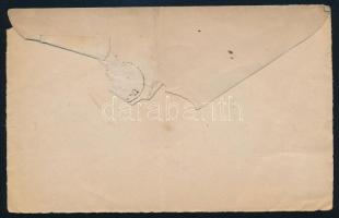 1867 Levél előlapja 5kr bélyeggel "U-VERBÁSZ" (Gudlin 300p)