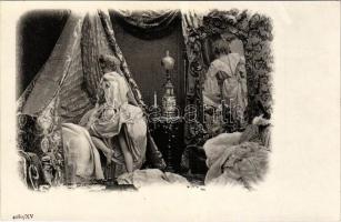 Erotic lady art postcard. 4080/XV