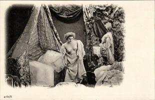 Erotic lady art postcard. 4080/X