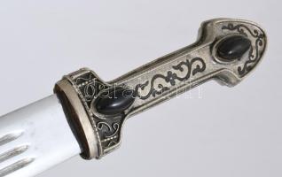 Dísz kindzsal, dekoratív, h: 49 cm