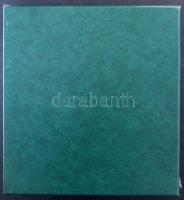 Magyar Bélyegnapok kiállítási anyag Lindner albumban, benne blokkok, FDC-k stb. (Debreceni Zsolt mar...