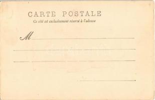 Une Réconciliation / Erotic lady with men art postcard. s: G. Mouton (EK)