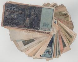 Német Birodalom / Weimar Köztársaság ~1920-1922. 50db-os vegyes inflációs bankjegy tétel T:F,VG