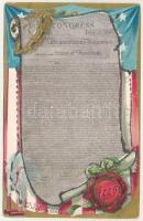 The Declaration of Independence 1776. Raphael Tuck &amp; Sons' "Independence Day"...