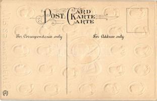 Our 25 Presidents. Presidents of the United States of America until 1901. Art Nouveau, Emb. litho (E...