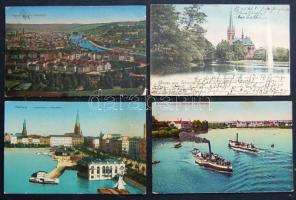 Német Birodalom és területei 630 db városképes lap 1900-1940 sok érdekességgel / German Empire 630 topographic postcards 1900-1940 with a lot of better ones