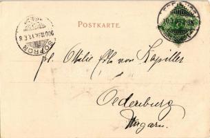 1900 Diamond playing card with bull. Dr. Trenkler &amp; Co. (EK)