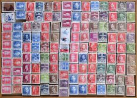 Dánia 129 db 100-as köteg, közte képes is