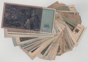 Német Birodalom / Weimar Köztársaság ~1920-1922. 50db-os vegyes inflációs bankjegy tétel T:F,VG