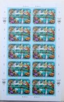 ENSZ Genf 1969-1993 Komplett gyűjtemény benne az összes blokk 6 db, kisív sor 13 db, közepes berakób...