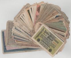 Német Birodalom / Weimar Köztársaság ~1920-1922. 50db-os vegyes inflációs bankjegy tétel T:F,VG