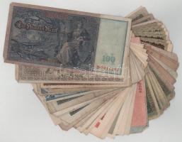 Német Birodalom / Weimar Köztársaság ~1920-1922. 50db-os vegyes inflációs bankjegy tétel T:F,VG