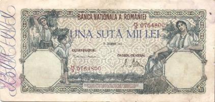 Románia 1940-1992 6db klf bankjegy T:vegyes