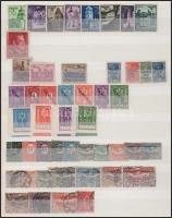 Német megszállási területek összeállítása (Böhmen und Mähren, Generalgouvernement, Felső-Szilézia stb.) A/4-es berakólap mindkét oldalán