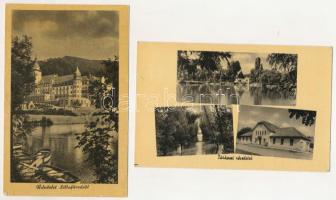 21 db MODERN magyar város képeslap vegyes minőségben (Képzőművészeti Alap) / 21 modern Hungarian tow...