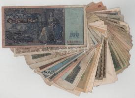 Német Birodalom / Weimar Köztársaság ~1920-1922. 50db-os vegyes inflációs bankjegy tétel T:F,VG