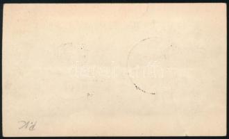 1919 "LENINVÁROS 1" bélyegzés 8 db forgalomban lévő bélyegen (Monográfia 334. old.)