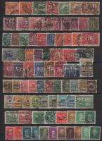 Deutsches Reich háború előtti összeállítás A/4-es berakólap mindkét oldalán