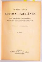 Almásy László (1895-1952): Autóval Szudánba. Első autó-utazás a Nílus mentén. Vadászatok Angol-Egyiptomi Szudánban. Cholnoky Jenő előszavával. 83 képpel. Bp., [1930.], Lampel R. (Wodianer F. és Fiai), (Franklin-ny.), 1 t. (címkép) + 240 p. + 28 t. +1 (kihajtható térkép) t. Második kiadás. Az Almásy László és Esterházy Antal közös, 1926. évi afrikai felfedező- és vadászútjáról szóló beszámoló először 1929-ban jelent meg, ezt a kiadást két éven belül két kiadás követte. Az egyes kiadások közti különbség a kötéstábla feliratozásában, az illusztrációs anyagban és a térkép meglétében vagy nem létében körvonalazható. Az 1929. évi első kiadás 83 fényképpel és 1 kihajtható térképpel rendelkezik, a gerincen és az első kötéstáblán pedig az ,,Autóval Szudánban" téves címfelirat olvasható. A kötés feliratozását a második és harmadik kiadásban már javították, ott már ,,Autóval Szudánba" felirat olvasható; a második és harmadik kiadás pedig egységesen nélkülözi a térképet, és 83, illetve 82 felvétellel jelent meg, az 1930., illetve az 1931. évben. Példányunk a második kiadás, de van benne térkép! Kiadói dúsan aranyozott egészvászon sorozatkötésben, kopott, foltos borítóval, a térképen kis szakadással.