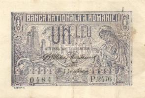 Románia 1920. 1Leu + 2Lei T:I-,II