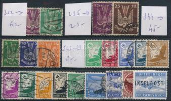 Deutsches Reich összeállítás stecklapon